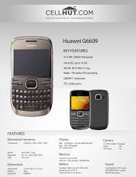 Huawei g6609 unlocked qwerty gsm cell phone