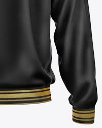 Download Men S Zipped Bomber Jacket Mockup In Apparel Mockups On Yellow Images Object Mockups