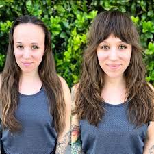 Same side lace braid with bangs. 20 Girls Who Just Cut Their Bangs But Look Like They Got A Plastic Surgery