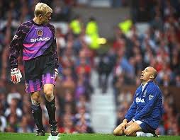 Peter Schmeichel Gianluca Vialli Manchesterunited Chelseafc
