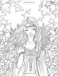Pics real elf the shelf coloring pages page line free. Fantasy Adult Coloring Pages