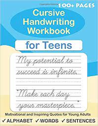 Enter the text you want to be on the page in the large box below, and it will be rendered using traditional cursive lettering. Cursive Handwriting Workbook For Teens A Cursive Writing Practice Workbook For Young Adults And Teens Be Cursive Writing Cursive Handwriting Writing Practice