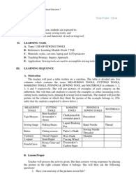 Detailed Lesson Plan In Tle Kitchen Utensils And Equipment Cookware And Bakeware Kit Free Lesson Plans Printables Lesson Plan Examples Lesson Plan In Hindi
