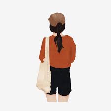 Gambar sketsa muslimah dari belakang biasanya hanya memperlihatkan bentuk tubuh, dan hijab yang di gunakan. Gambar Tampak Belakang Wanita Dengan Kuncir Ransel Wanita Tampilan Belakang Kartun Png Transparan Dan Clipart Untuk Unduhan Gratis