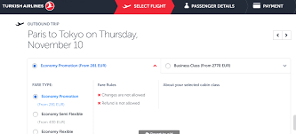 Check spelling or type a new query. Turkish Airlines New Fares Is Economy Promotion Modifiable Travel Stack Exchange