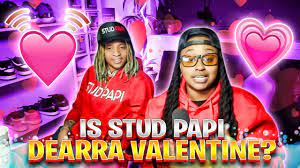 Dearra Taylor ❤️ I asked Stud😱Papi if Dearra was her Valentine in  person... - YouTube