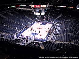 oakland arena view from upper level 207 vivid seats