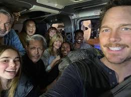 From @iamizzysermon #isabellasermon DOMINION IS IN CINEMAS NOW!  @jurassicworld #jurassicworlddominion Taken right before we wrapped the  film. Go and see it