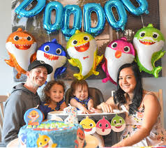 This super soft weighted blanket is designed to keep your kiddo warm and cozy to help them feel more secure while resting, sleeping, traveling. Baby Shark 2nd Birthday Party At Home In Quarantine Floradise