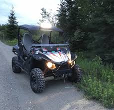 Yamahafanphoto Of The Day Tim M Testing Out His New Light Bar Yamahawolverine Realizeyouradventure Provenoffroad Yamaha Wolverine Yamaha Monster Trucks
