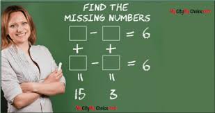 I hope you were paying attention because it's about to get real specific. Find Missing Numbers Number Puzzle Puzzle Answer