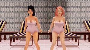 Sad cat dance, Sakura and Sarada