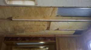 Water damaged ceilings can look bad and lead to big problems if ignored. How To Repair Water Damage Inside Camper Or Rv The Do It Yourself World Articles