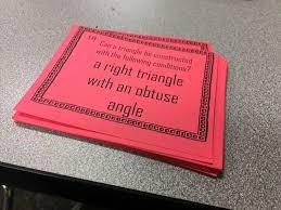 11 Triangle Inequality Theorem Activities That Rock Triangle Inequality Theorems Math Games Middle School
