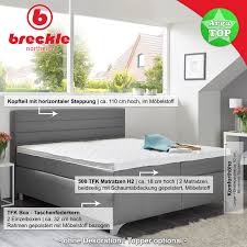 Das macht taschenfederkern so beliebt. Breckle Boxspringbett Arga Top Inkl Taschenfederkern Matratzen Grosse Topper Wahlbar Matratzen Lattenroste Boxspringbetten Schlafnett