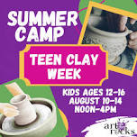 Teen Clay Summer Camp!