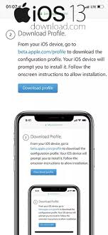 Ios 13 Beta Download Ios 13 Download