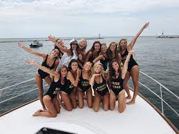 Bachelorette Party Nautical Boat Day Friends Bride Squad Bride Tribe Bachelorette Party Yacht Boat Bachelorette Party Bridal Bachelorette Party