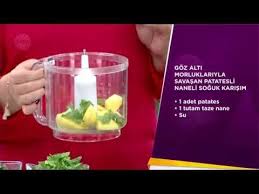 Goz Alti Morluklarina Karsi Soguk Karisim Tarifi Saglikli Yasam Saglik Saglikli