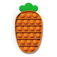 Pop it master is a cool push pop bubble fidget simulator in which you have to complete all the pieces by pushing each and every bubble. Stuff Certified Pop It Fidget Anti Stress Toy Bubble Toy Silicone Carrot Orange Fruugo Ae