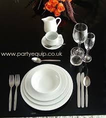 Table Setting Idea For A 3 Course Meal 3 Course Meals Five Course Meal Food Display