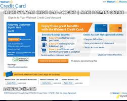 Using it will make you eligible to join its introductory promotion of earning 5 points for every $1 there are different methods in making a walmart credit card payment. Walmart Credit Card Account Walmart Credit Card Account