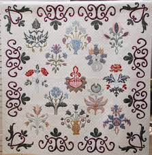 William morris floral sampler by michele hill quilt pattern 63x63. William Morris Floral Sampler Quilt Pattern