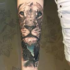 Tatuaz Lew Znaczenie Historia 50 Zdjec Tattoo Sleeve Men Arm Sleeve Tattoos Sleeve Tattoos