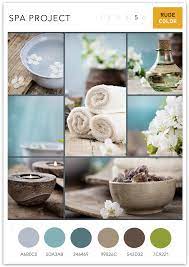 Spa Moodboard Color Schemes 5 Spa Colors Spa Room Decor Spa Bathroom Colors