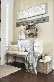 1001 Idees Pour Un Hall D Entree Maison Les Elements A Grand Effet Deco Campagne Chic Deco Entree Maison Idee Deco