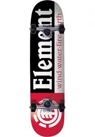Get inspired with our latest skateboarding tips and tricks. Section Element Skateboard Completes In Black Red White Titus