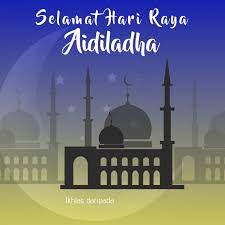 Aku jadikan binatang ini sebagai korban atau ini adalah korban. Aidiladha Template Postermywall
