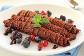 Crepes Tout Chocolat Nagerecht