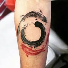 Black And Red Ring Tattoo Top 61 Mind Blowing Enso Tattoos 2020 Inspiration Guide Inner Forearm Tattoo Tattoos Trendy Tattoos