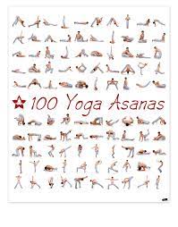 Entdecke die erstaunliche wirkung von bikram hot yoga auf deinen körper. 100 Yoga Posen Asanas Poster Lehr Plakat Fur Yoga Studio Oder Ho Ebay