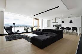 Interni Di Lusso 5 Progetti Di Arredo Moderno In Bianco E Nero Mondodesign It Interior Design Per La Casa Salotto Grigio Case Contemporanee