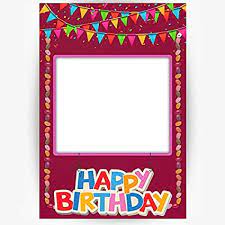 Check spelling or type a new query. Amazon Com Happy Birthday Selfie Frame Photo Booth And Picture Frame Props For Birthday Party 2 W X 3 H Maroon Toys Games