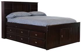 To complete this project you will need to create mortise and tenon joints in order to. Birch Lane Boles 6 Drawer Solid Wood Mate S Captain S Bed With Bookcase By Birch Lane Reviews Wayfair