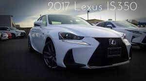 Used 2017 lexus is 350 for sale. 2017 Lexus Is350 F Sport 3 5 L V6 Review Youtube