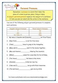 Grade 3 Grammar Topic 10 Personal Pronouns Worksheets Personal Pronouns Worksheets Personal Pronouns Pronoun Worksheets