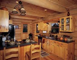 kitchen design ideas for log homes