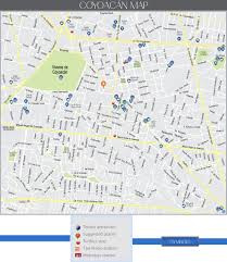 Consigue, de forma gratuita, el mapa de coyoacán: Coyoacan Map Mexico City