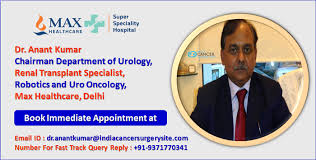 Send Your Query To Book Online Appointment With Dr Anant Kumar Best Uro Oncologist At Max Healthcare Delhi India Via Email Oncologists Health Care Oncology