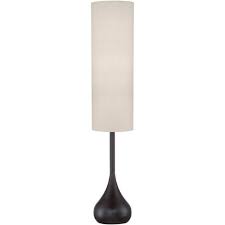 Never miss new arrivals matching exactly what you're looking for! Possini Euro Design Mid Century Modern Floor Lamp Bronze Metal Droplet Off White Cream Cylinder Shade For Living Room Reading Target