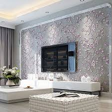 Find over 100+ of the best free living room images. Ebay Sponsored Ketian Modern Simple 3d Thick Non Woven Embossed Tree Flowers Pa Wallpaper Living Room Bedroom False Ceiling Design Living Room Tv Unit Designs