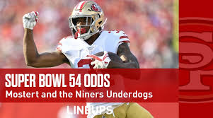 The game is set for february 7 at raymond james stadium in tampa, florida, meaning the buccaneers will be the first team to play in a super bowl in their home stadium. Super Bowl 54 2020 Odds Niners Are Now Super Bowl Underdogs Updated