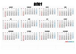Yearly calendar showing months for the year 2021. Printable 2021 Calendar With Week Numbers Premium Templates Calendar With Week Numbers Printable Calendar Template Calendar Printables