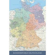 Welches sind die fünf größten staaten von deutschland? Kork Pinnwand Karte Deutschland 60 X 90 Cm Kaufen Korkonline De