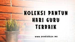 Semua malas nak bangun pagi, bukan kerana sakit nak mati, tapi mood masih nak cuti, hari isnin menjelma lagi. Pantun Hari Guru Pendidik2u