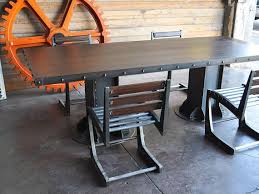 Vintage Industrial Dining Table And Chairs By Vintage Industrial Vintage Industrial Dining Table Vintage Industrial Conference Table Dining Furniture Makeover